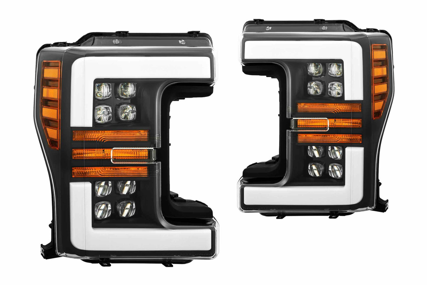 ARex Nova LED Headlights: Ford Super Duty (17-19) - Chrome (Set)