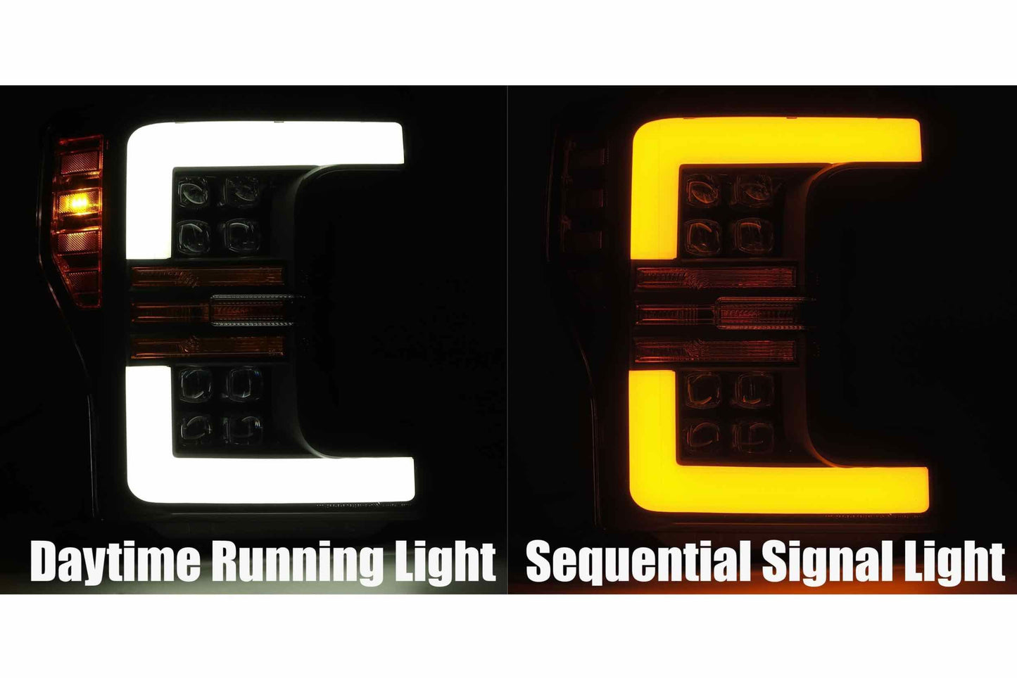 ARex Nova LED Headlights: Ford Super Duty (17-19) - Chrome (Set)