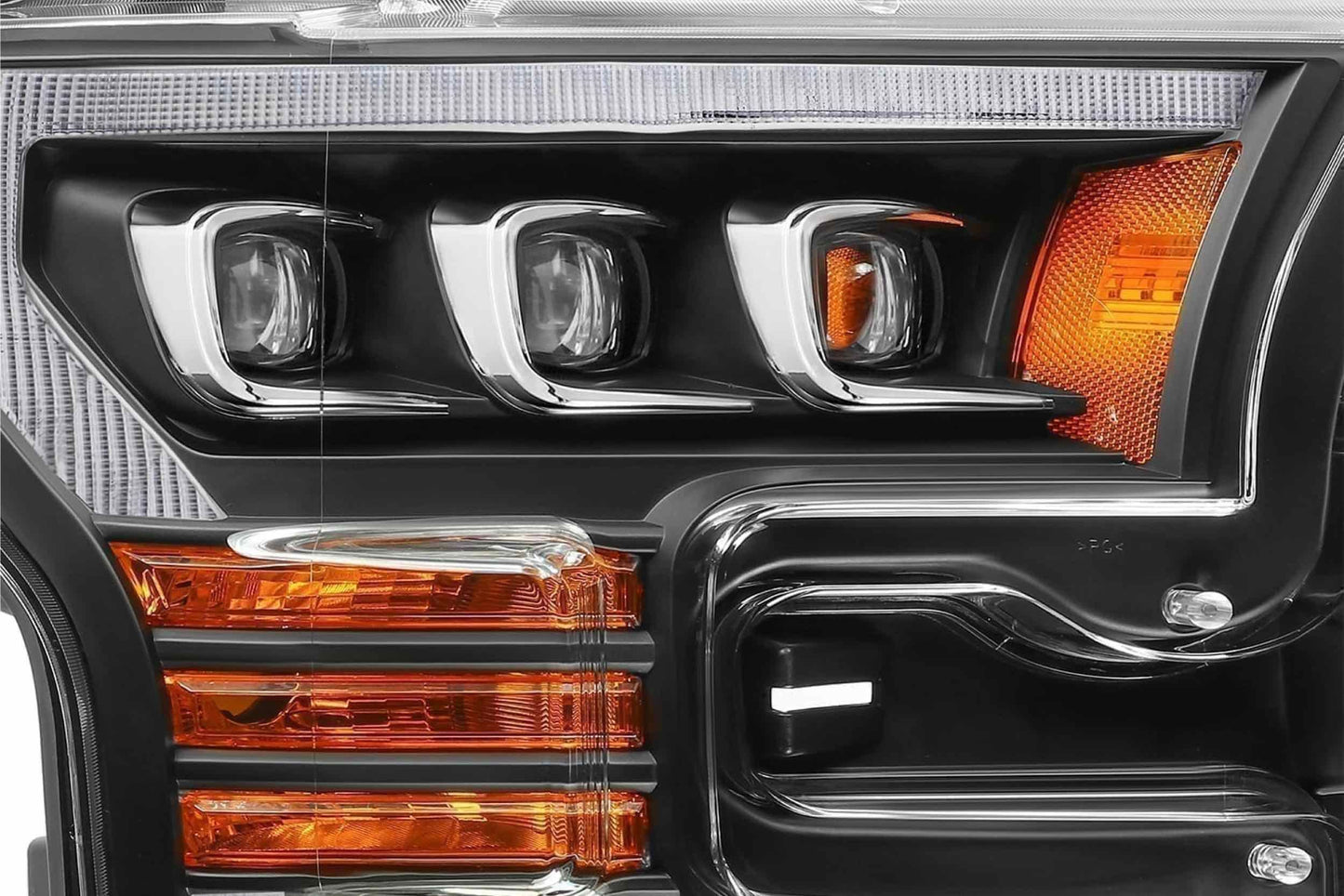 ARex Nova LED Headlights: Ford F150 (15-17) - Alpha-Black (Set)