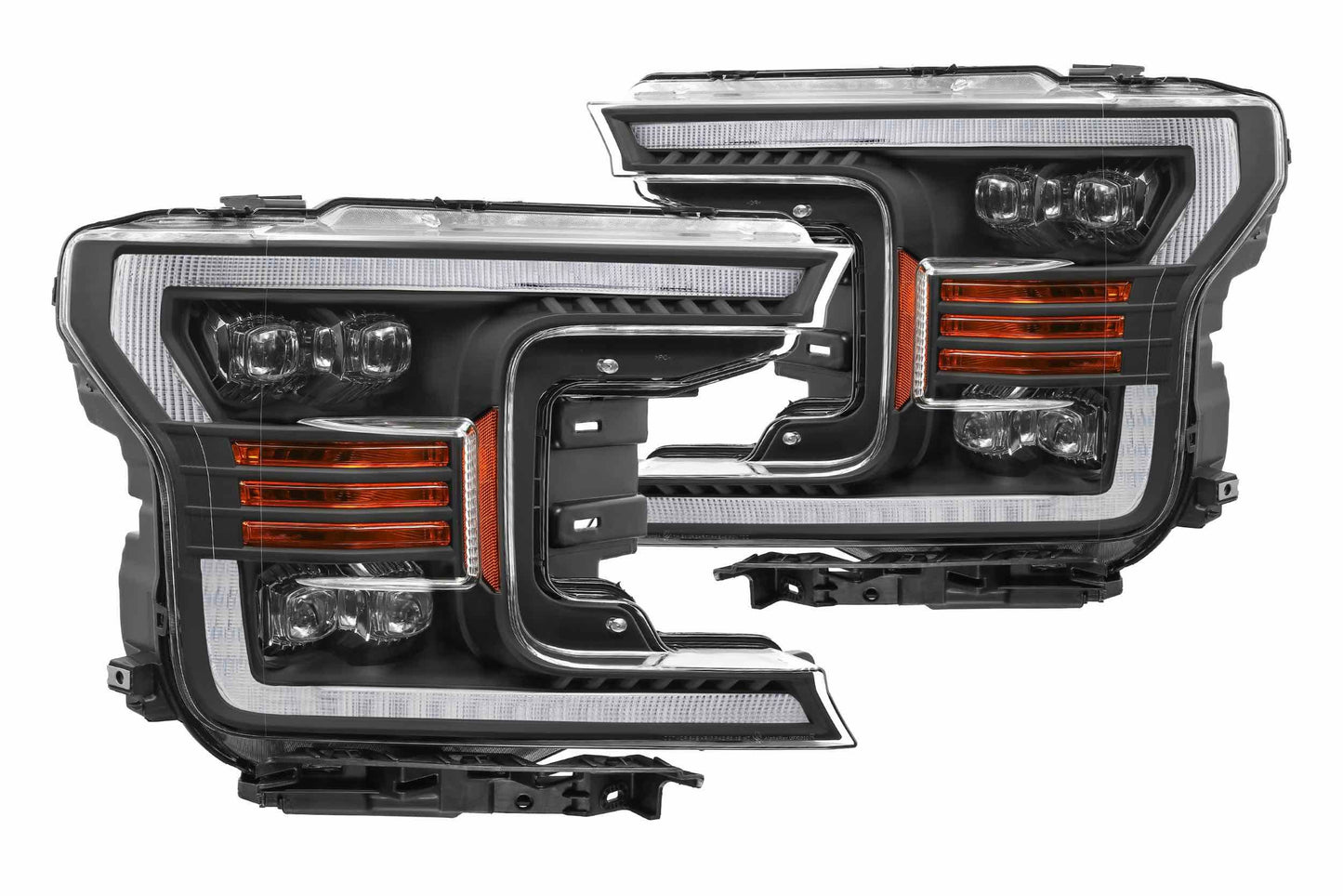 ARex Nova LED Headlights: Ford F150 (18-19) - Black (Set)
