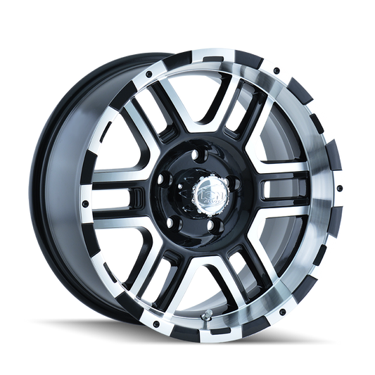 ION 179 Wheels Black/Machined