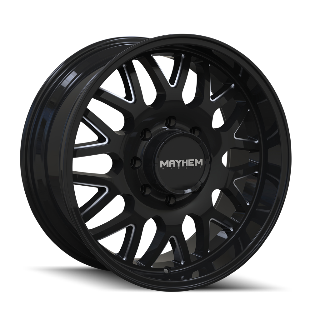 MAYHEM TRIPWIRE Wheels Black W/Milled Spokes