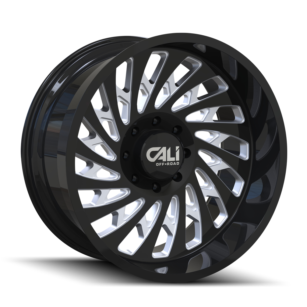 CALI OFF-ROAD SWITCHBACK Wheels Gloss Black/Milled