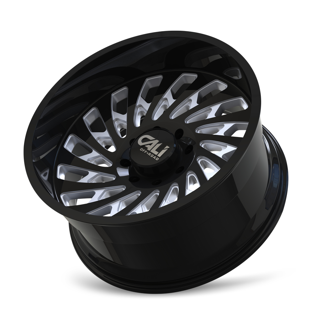 CALI OFF-ROAD SWITCHBACK Wheels Gloss Black/Milled