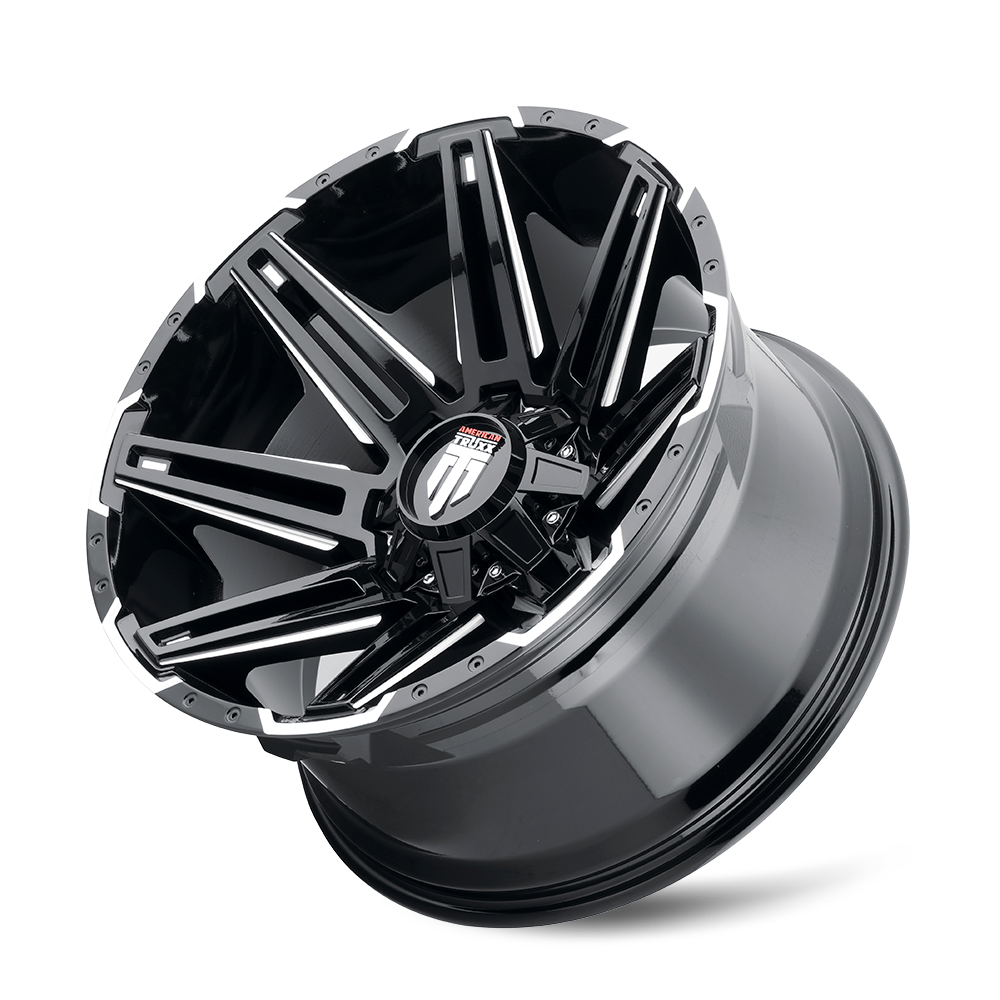 AMERICAN TRUXX BOOM Wheels Black/Milled
