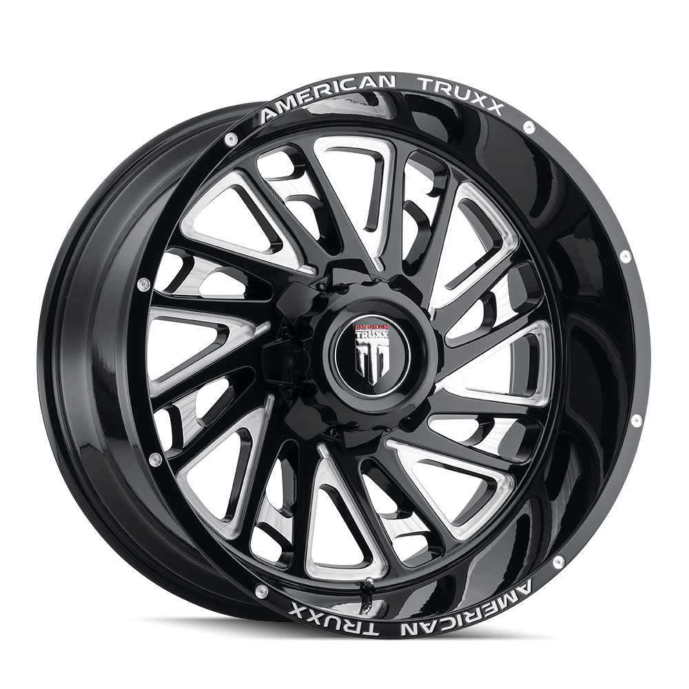 AMERICAN TRUXX BLADE Wheels Black/Milled