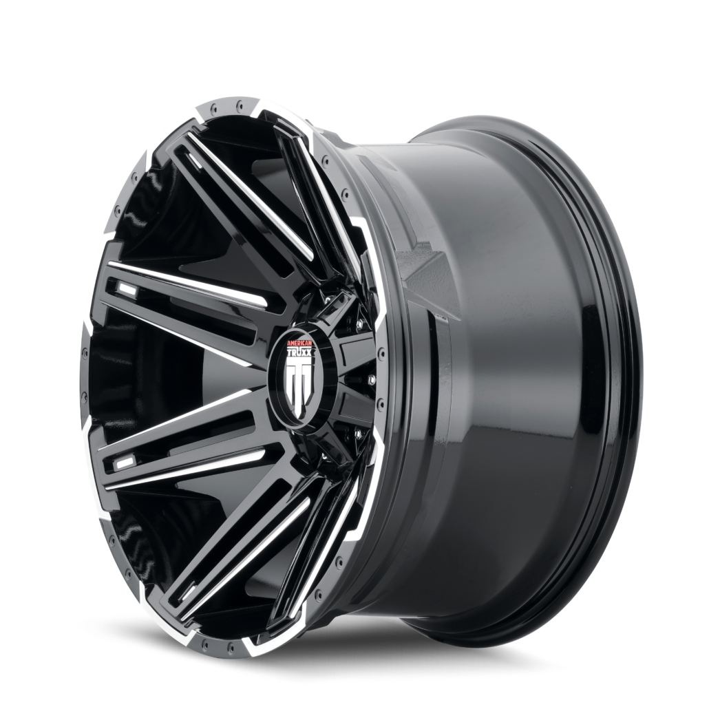 AMERICAN TRUXX BOOM Wheels Black/Milled