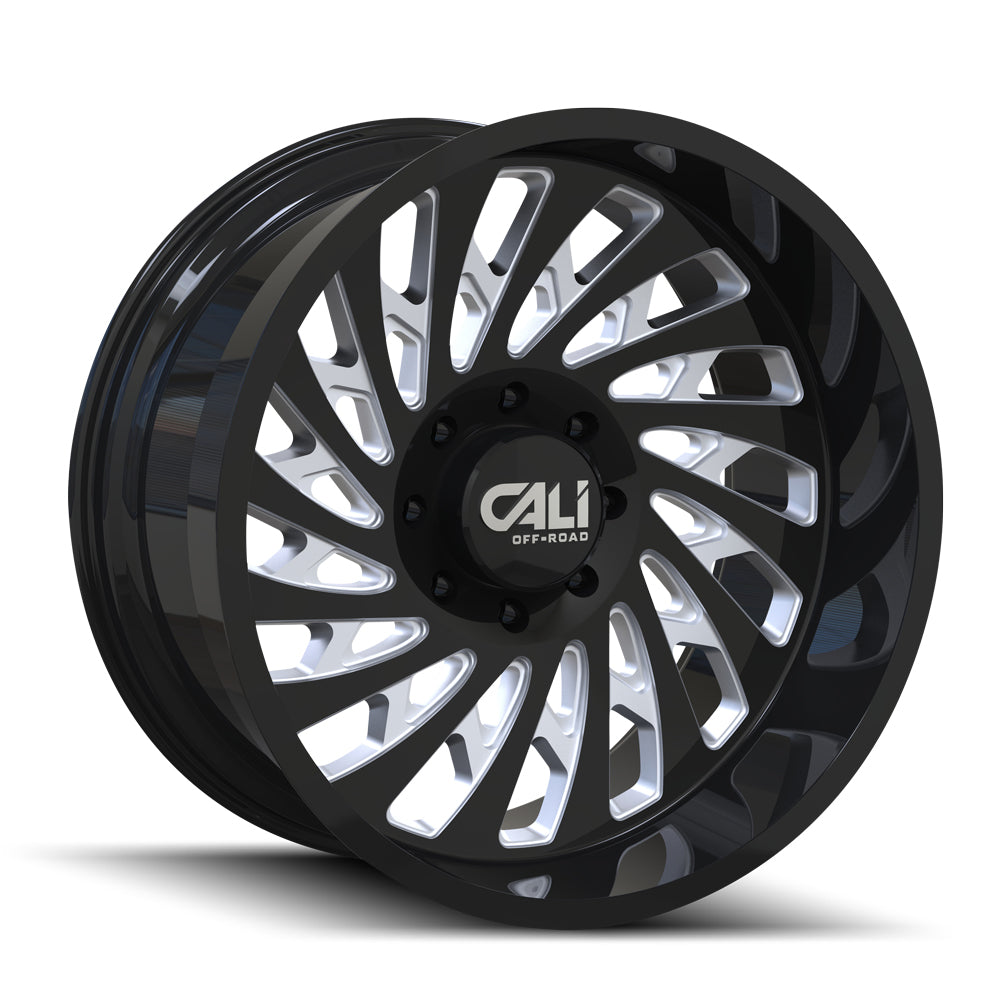 CALI OFF-ROAD SWITCHBACK Wheels Polished/Milled Spokes