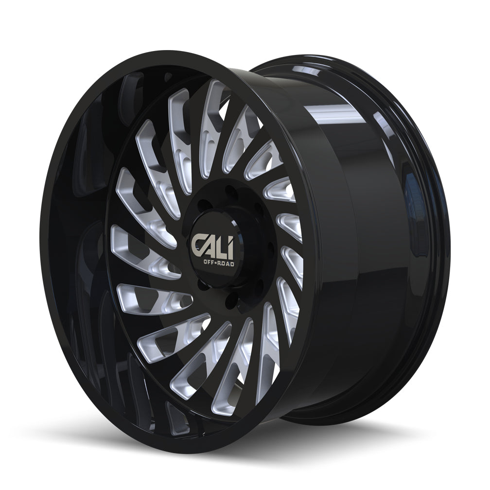 CALI OFF-ROAD SWITCHBACK Wheels Polished/Milled Spokes