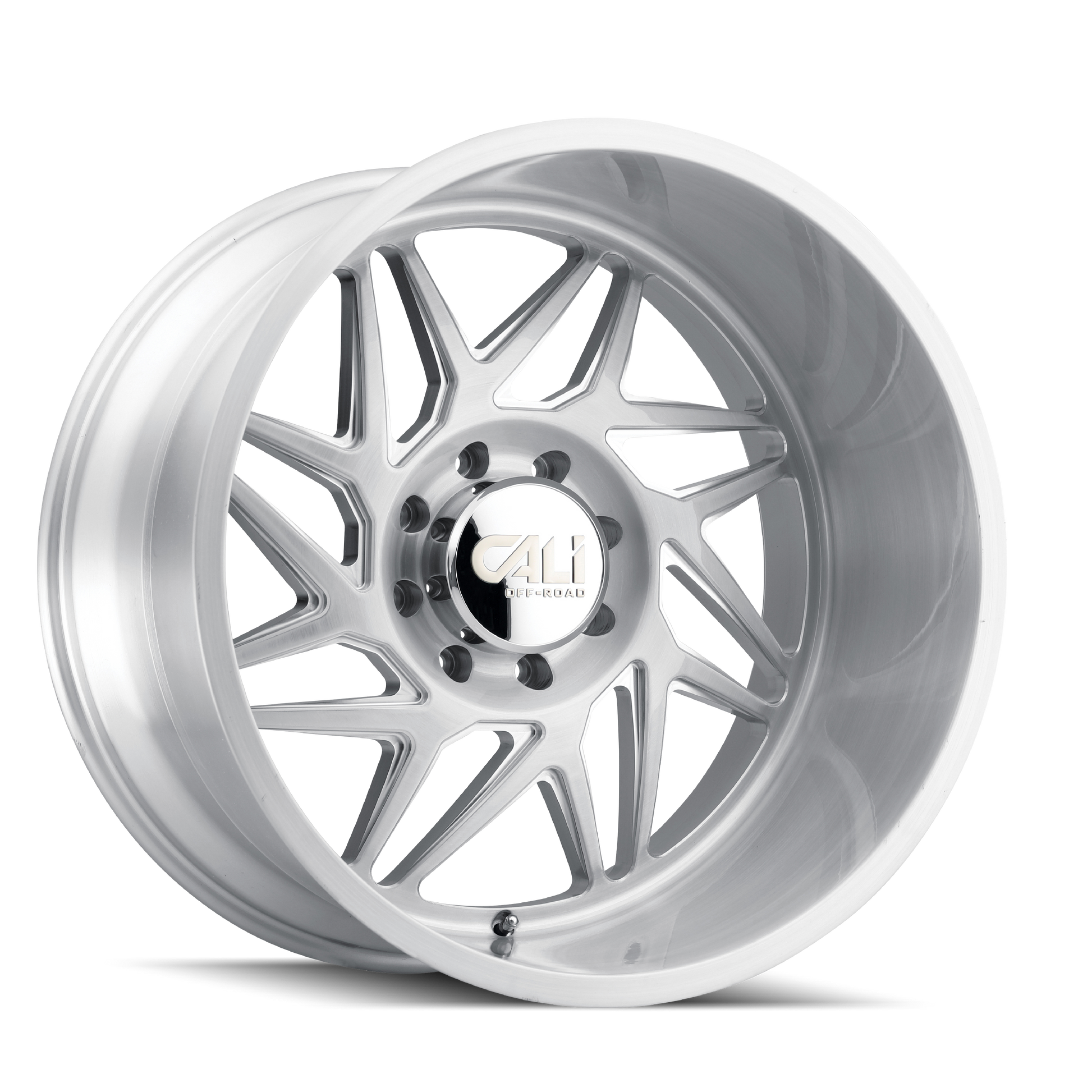 CALI OFF-ROAD GEMINI Wheels Brushed Clear Gloss