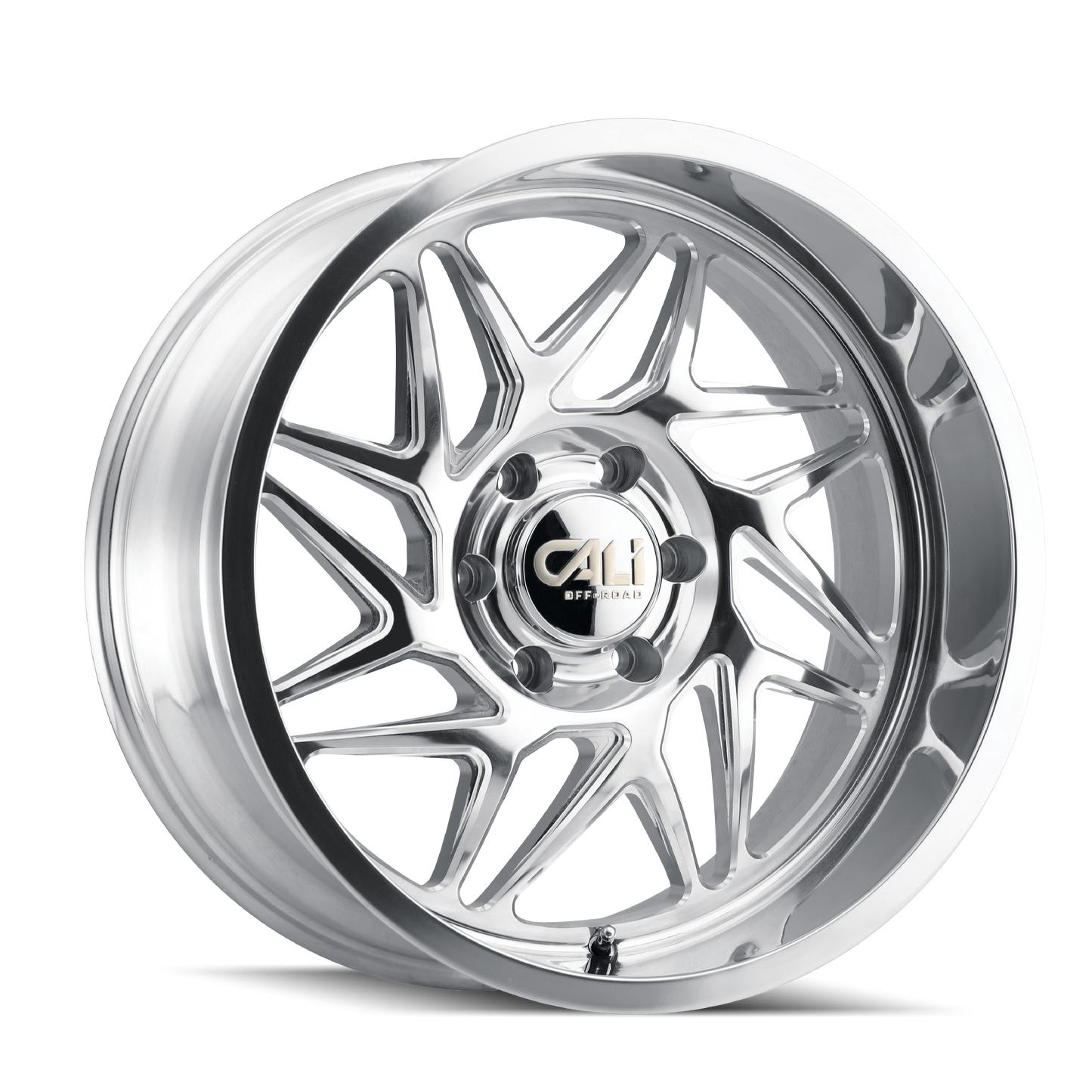 CALI OFF-ROAD GEMINI Wheels Polished/Milled Spokes