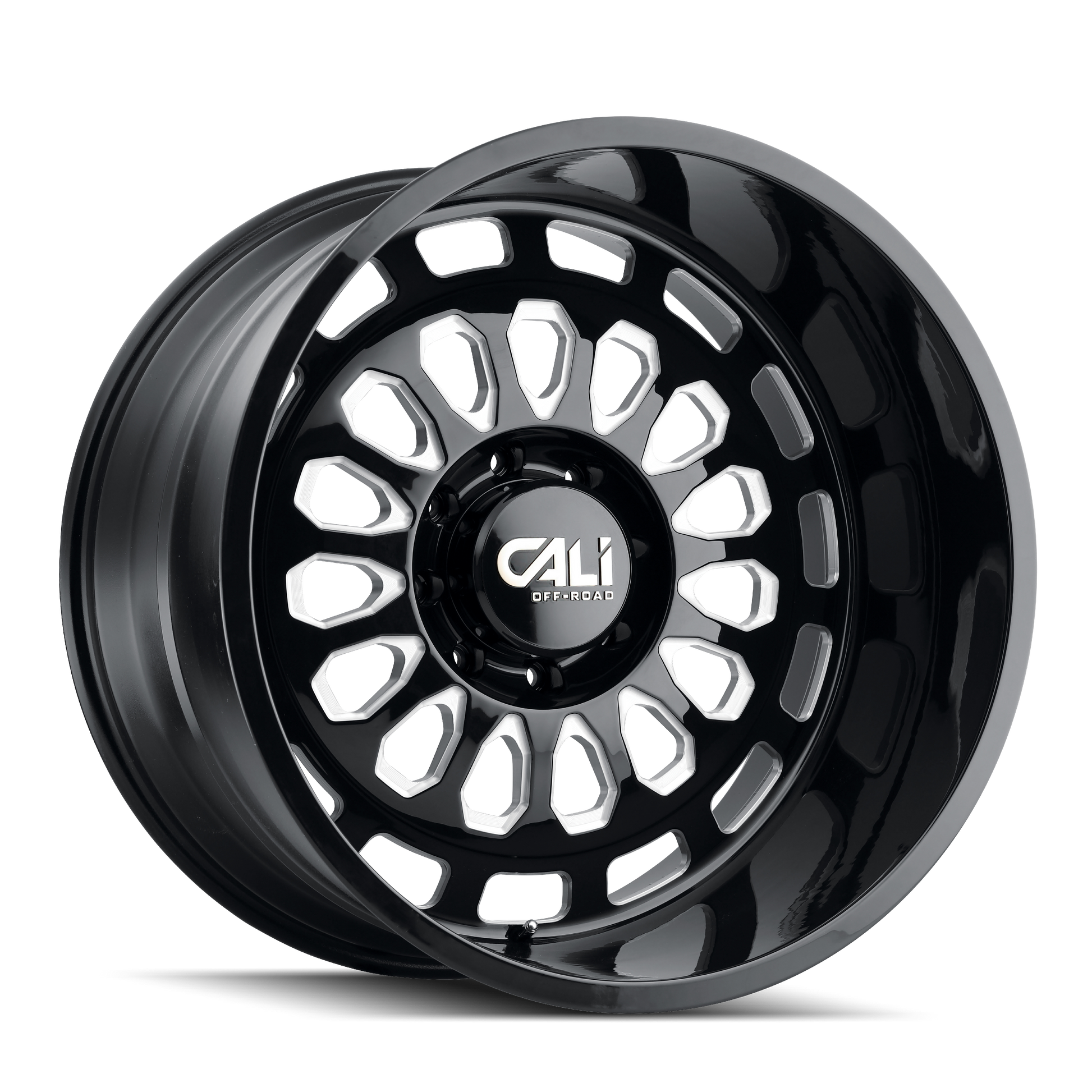 CALI OFF-ROAD PARADOX Wheels Gloss Black/Milled Spokes