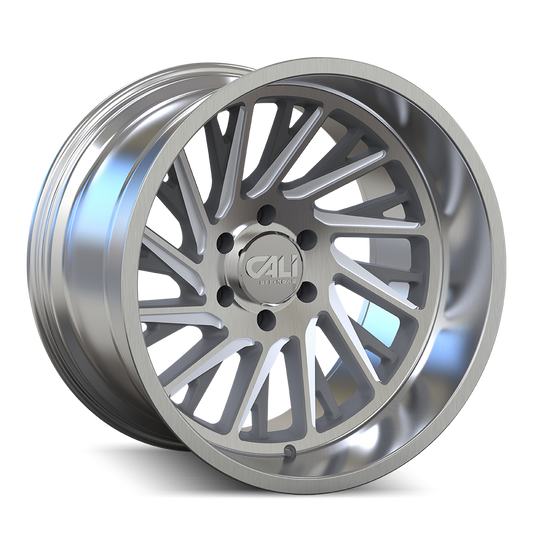 CALI OFF-ROAD PURGE Wheels Brushed Clear Gloss