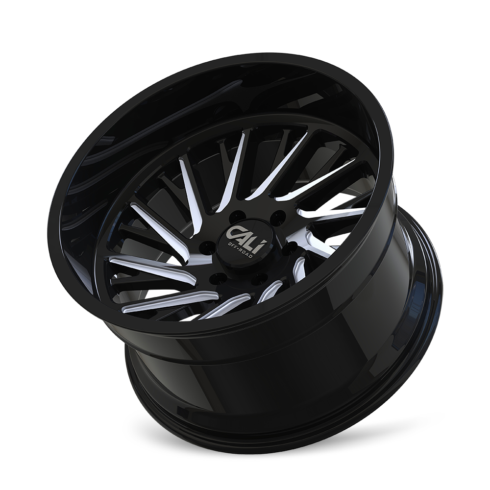 CALI OFF-ROAD PURGE Wheels Gloss Black/Milled Spokes