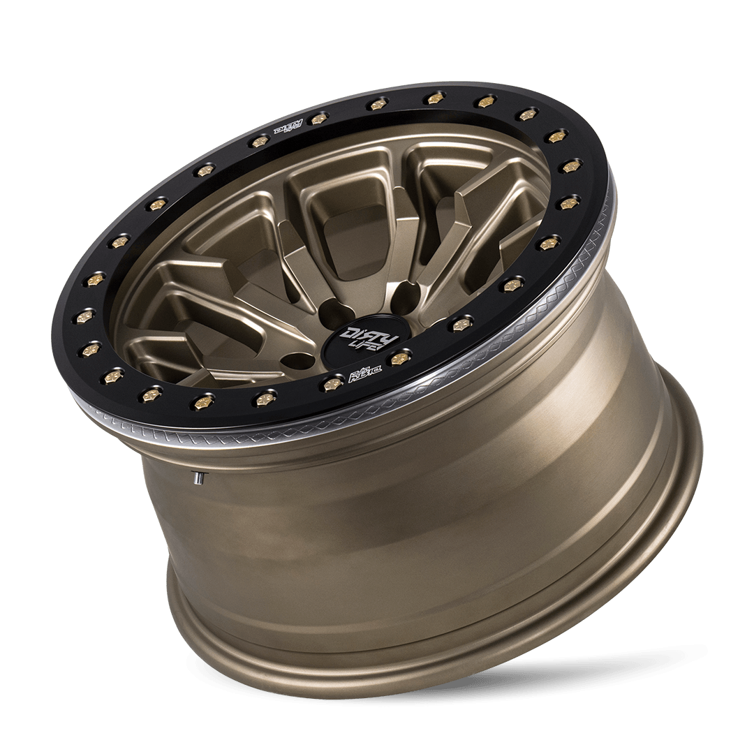 DIRTY LIFE DT-1 Wheels Satin Gold W/Simulated Ring