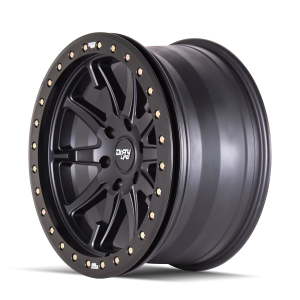 DIRTY LIFE DT-2 Wheels Matte Black W/Simulated Ring