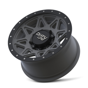 DIRTY LIFE THEORY Wheels Matte Gunmetal W/Simulated Ring