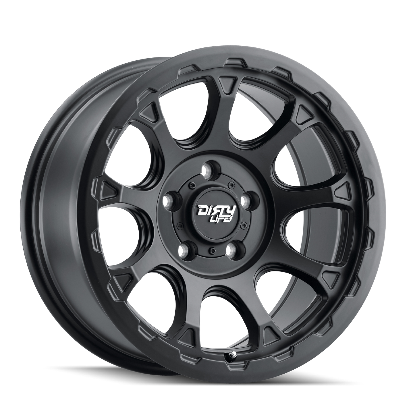 DIRTY LIFE DRIFTER Wheels Matte Black W/Simulated Ring