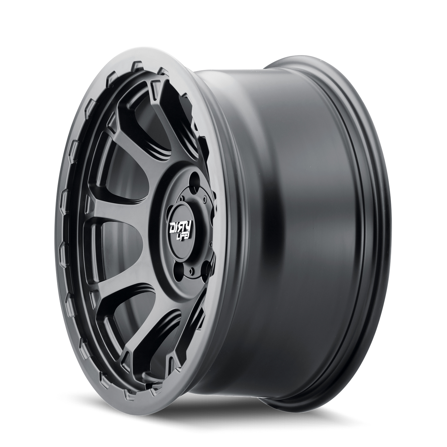 DIRTY LIFE DRIFTER Wheels Matte Black W/Simulated Ring