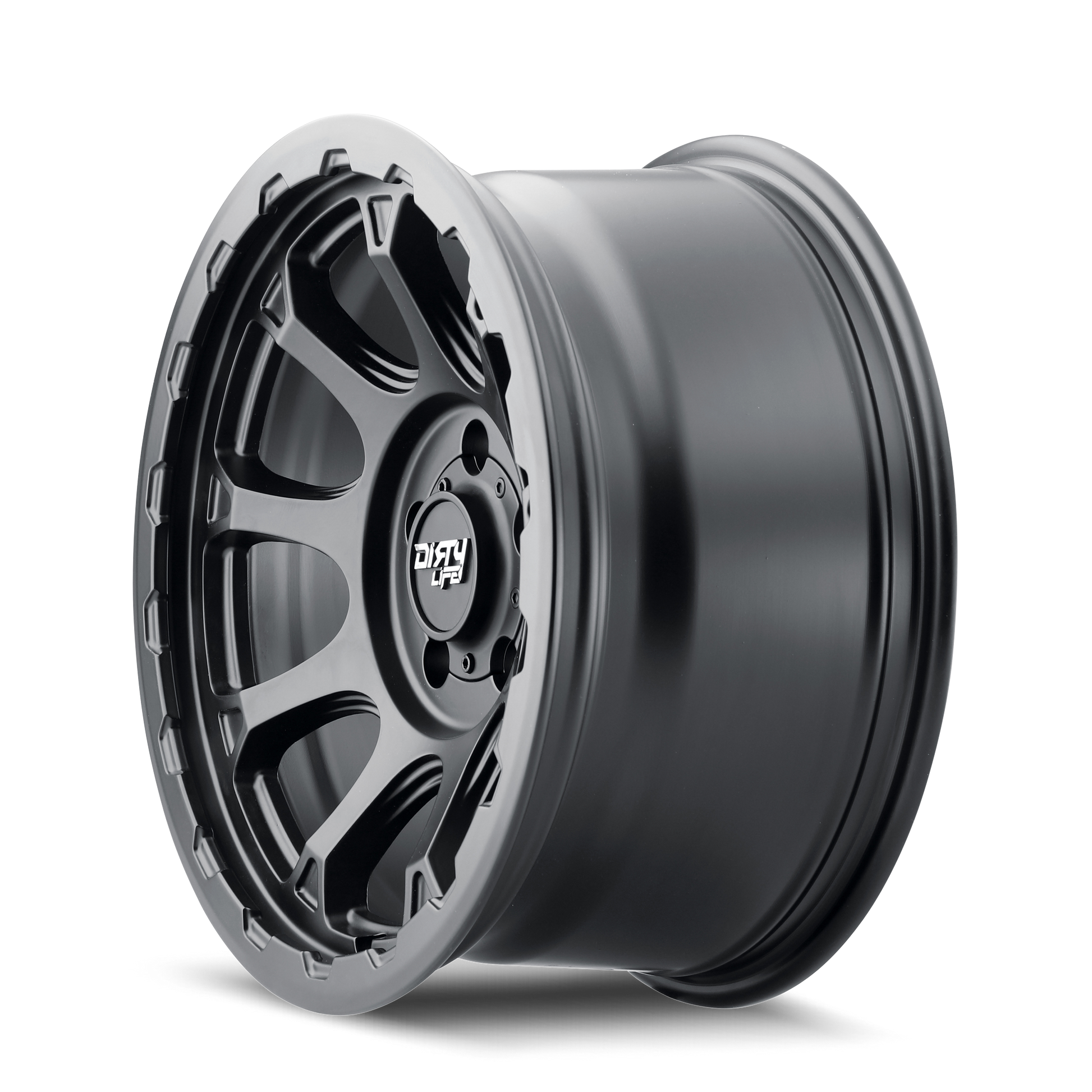 DIRTY LIFE DRIFTER Wheels Matte Black W/Simulated Ring