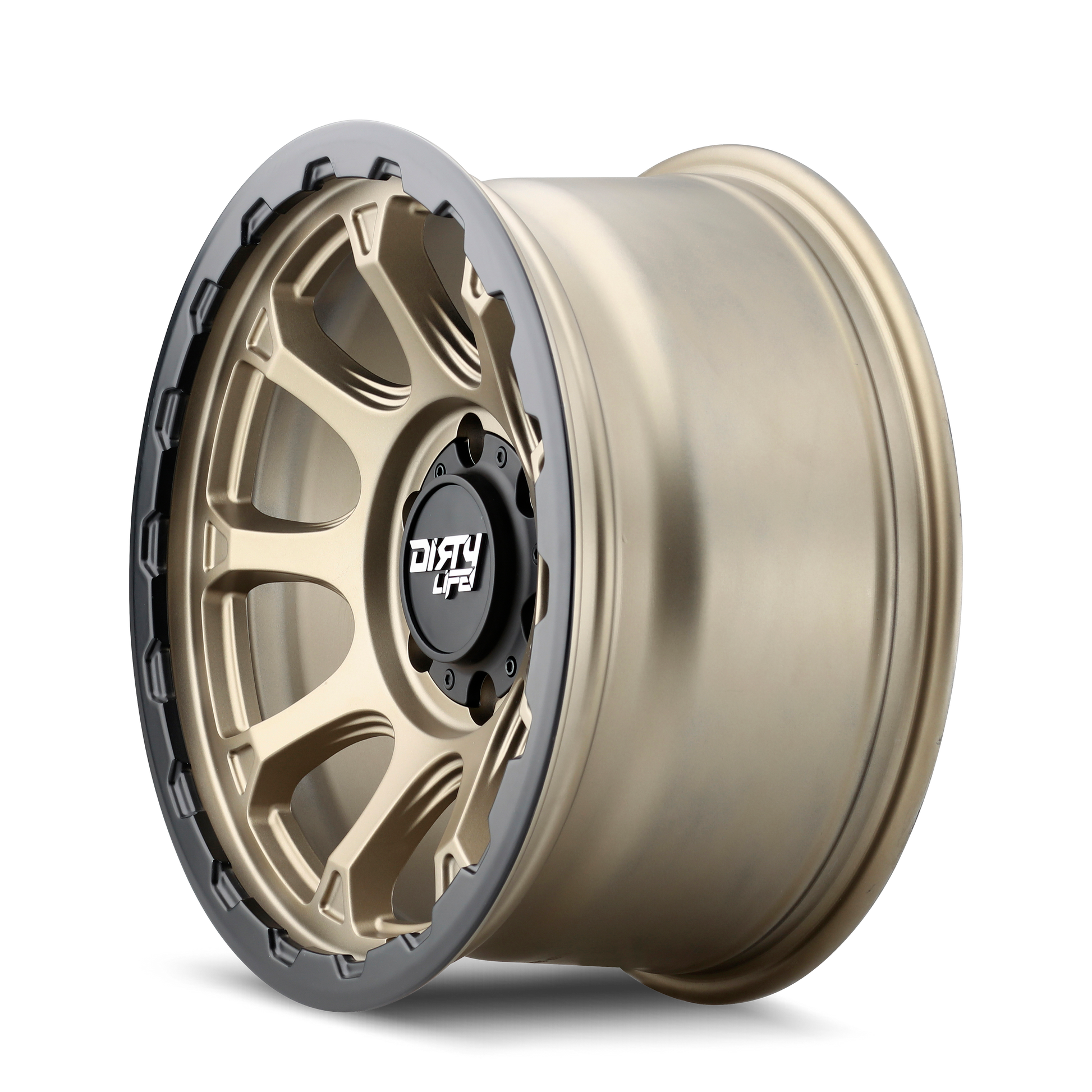 DIRTY LIFE DRIFTER Wheels Matte Gold W/Simulated Ring