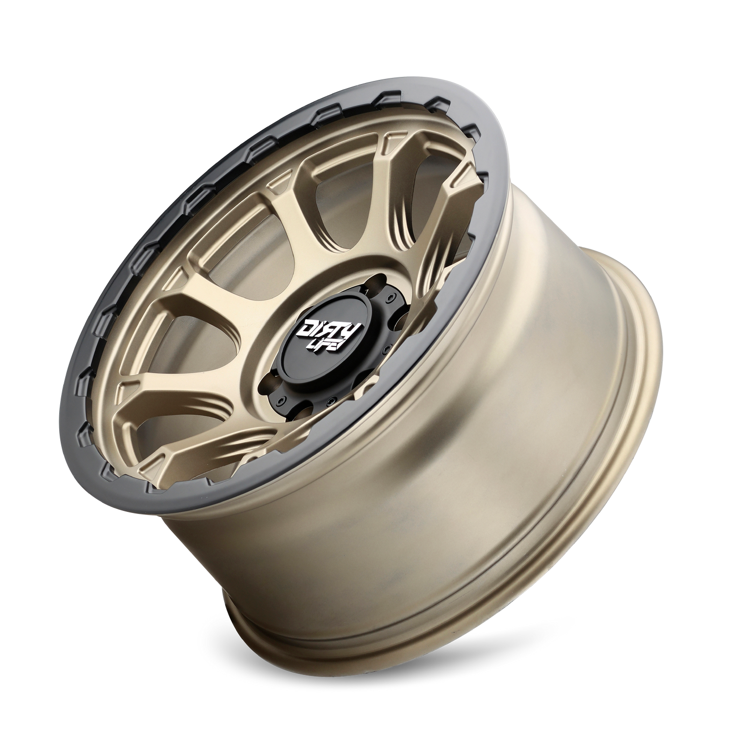 DIRTY LIFE DRIFTER Wheels Matte Gold W/Simulated Ring