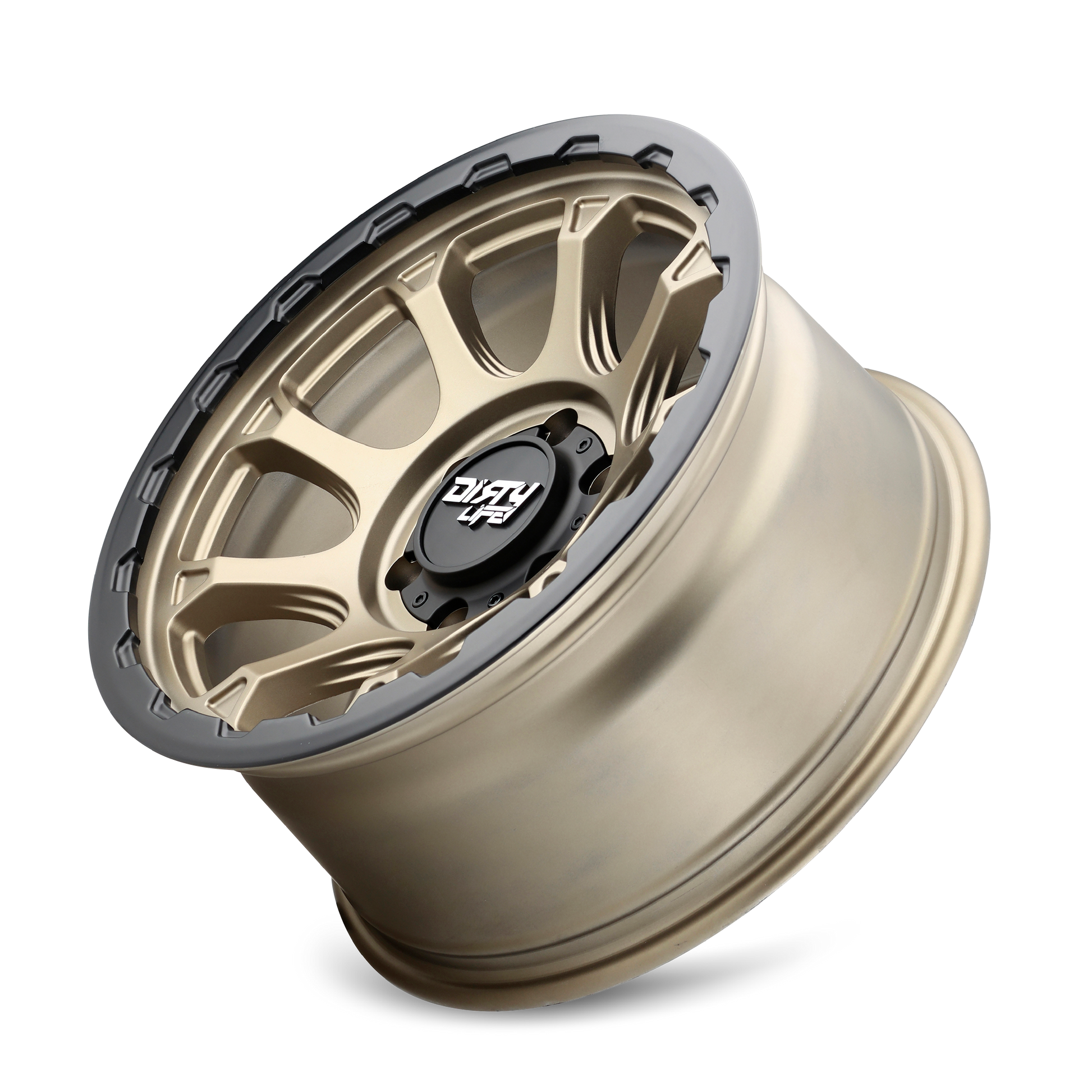 DIRTY LIFE DRIFTER Wheels Matte Gold W/Simulated Ring