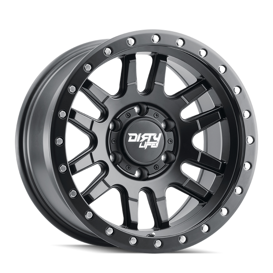 DIRTY LIFE CANYON PRO Wheels Matte Black W/Simulated Ring