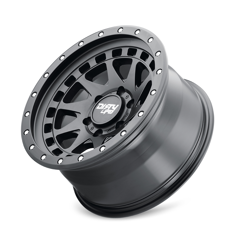 DIRTY LIFE ENIGMA PRO Wheels Matte Black W/Simulated Ring