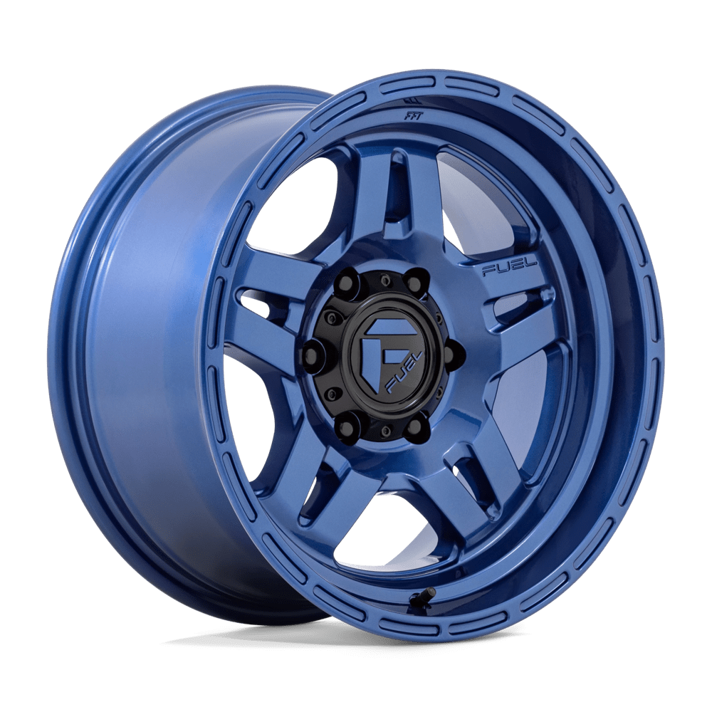 Fuel D802 Oxide Wheels in Dark Blue Finish