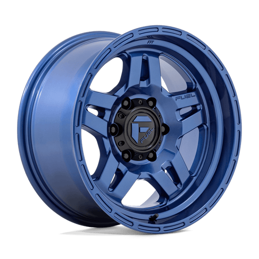 Fuel D802 Oxide Wheels in Dark Blue Finish