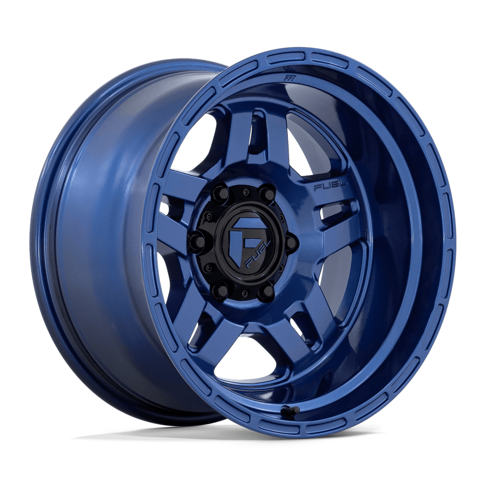 Fuel D802 Oxide Wheels in Dark Blue Finish