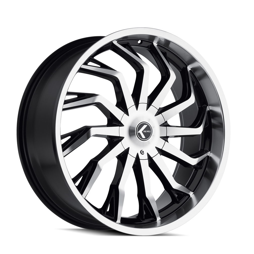 KRAZE SCRILLA Wheels Black/Machined