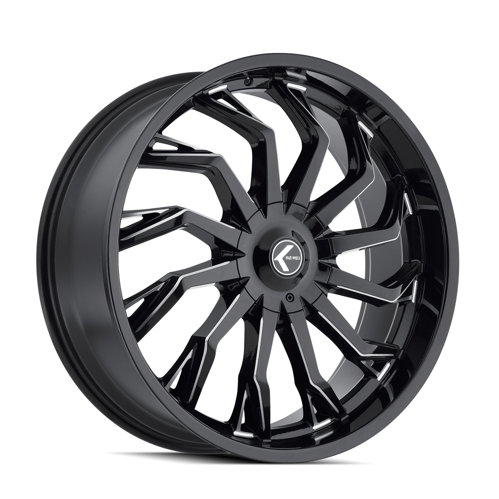 KRAZE SCRILLA Wheels Black/Milled