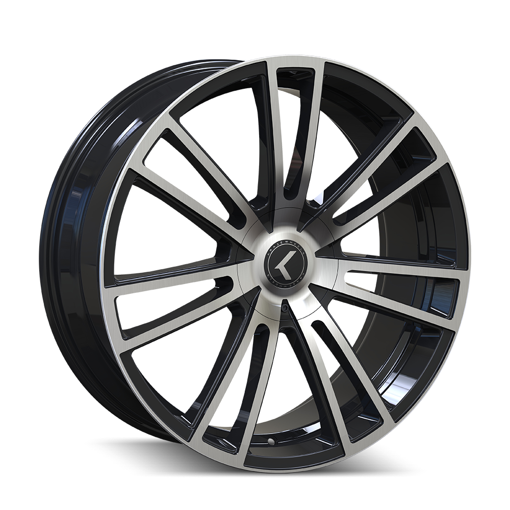 KRAZE SPECTRA Wheels Black/Machined