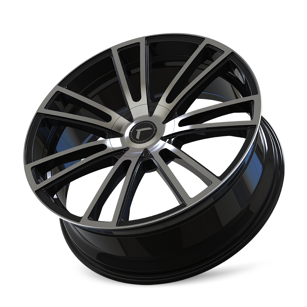 KRAZE SPECTRA Wheels Black/Machined