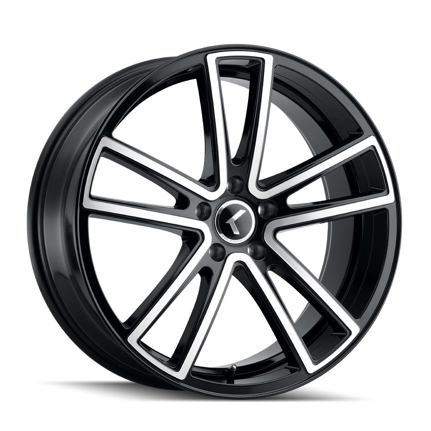 KRAZE LUSSO Wheels Black/Machined