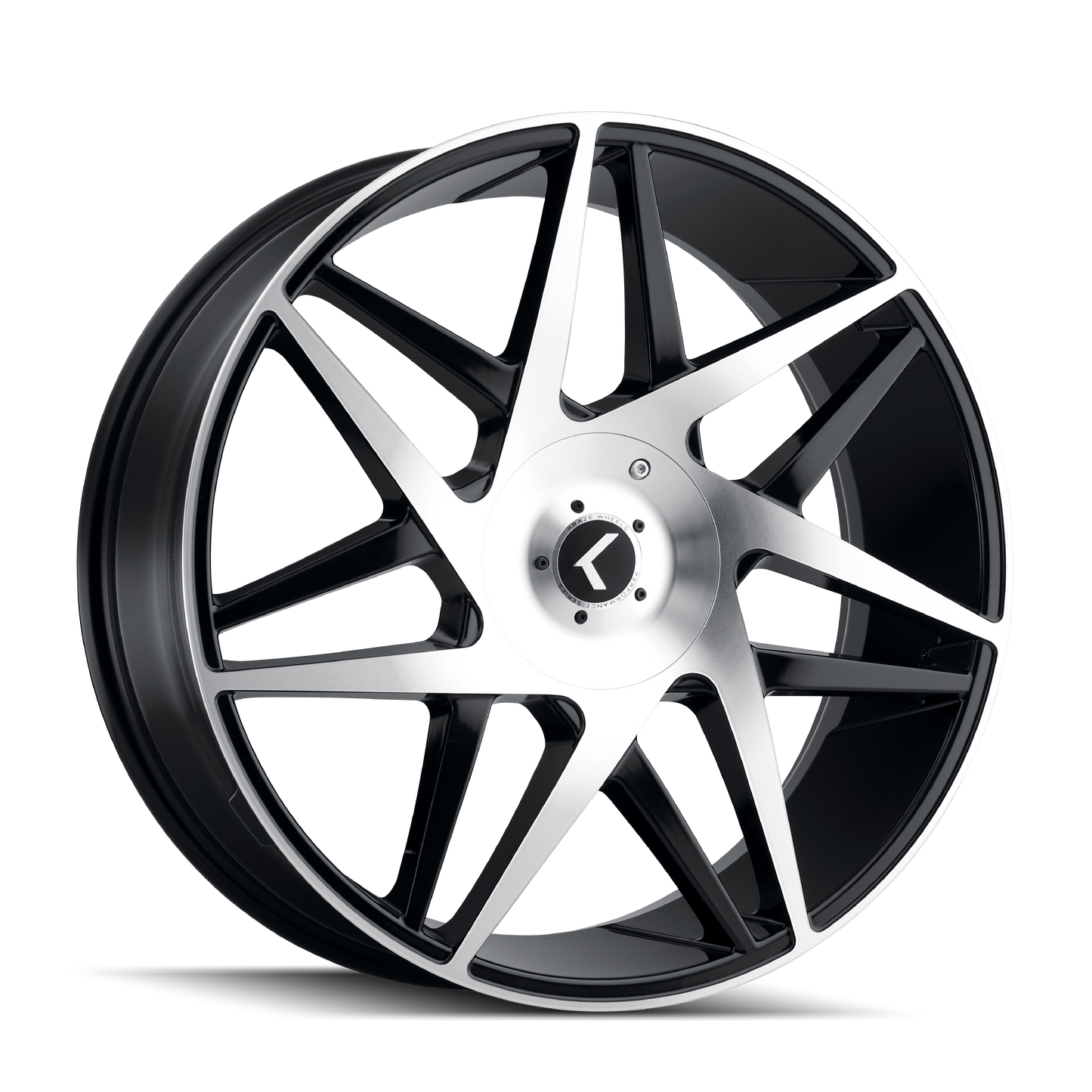 KRAZE PHASE Wheels Black/Machined