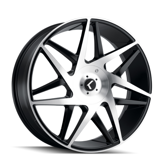 KRAZE PHASE Wheels Black/Machined