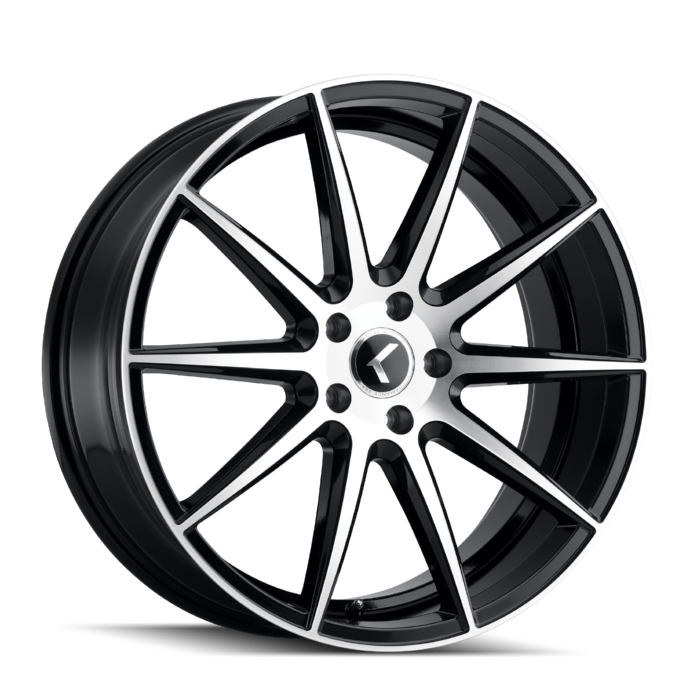 KRAZE COSMOS Wheels Black/Machined