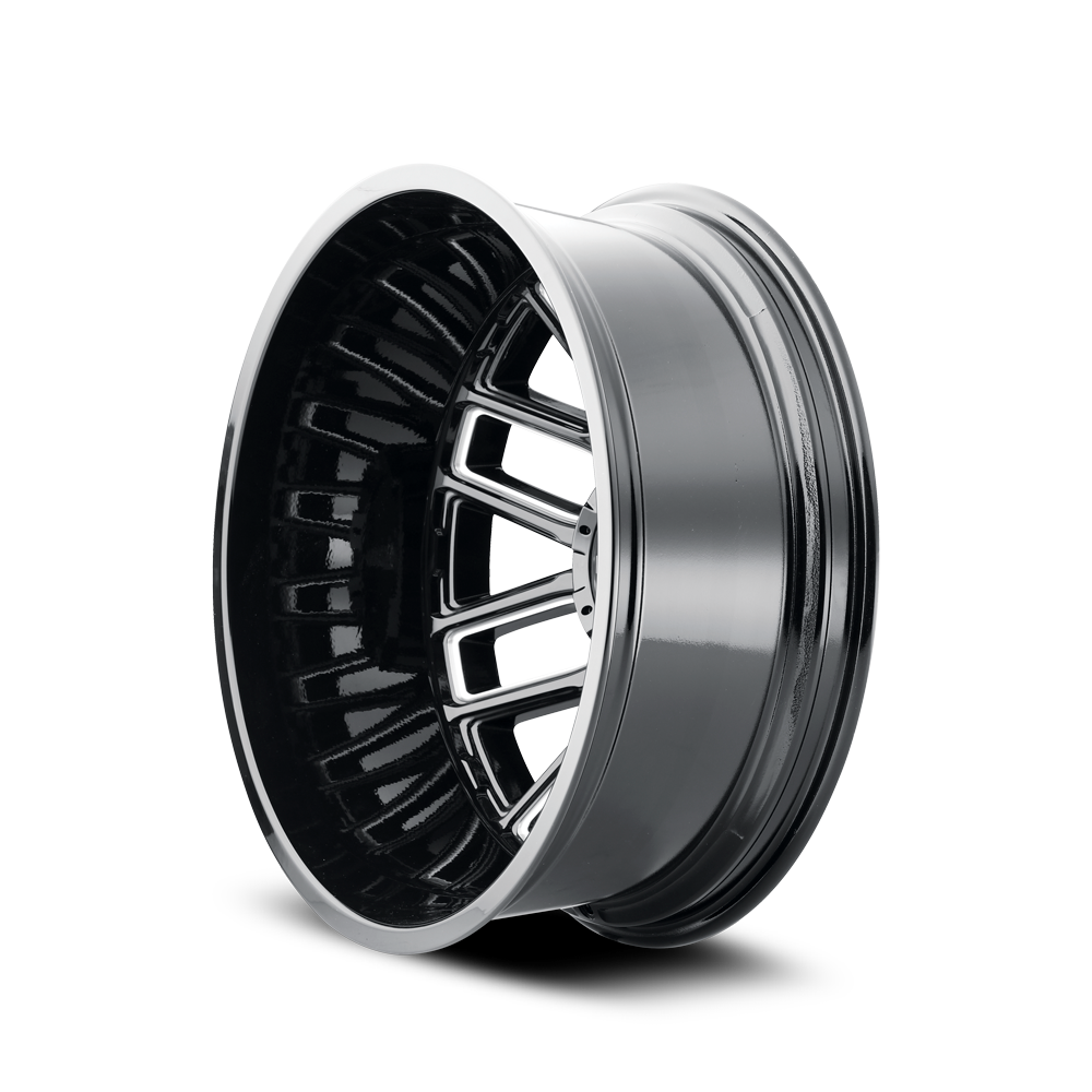 MAYHEM COGENT DUALLY Wheels Black W/Milled Spokes