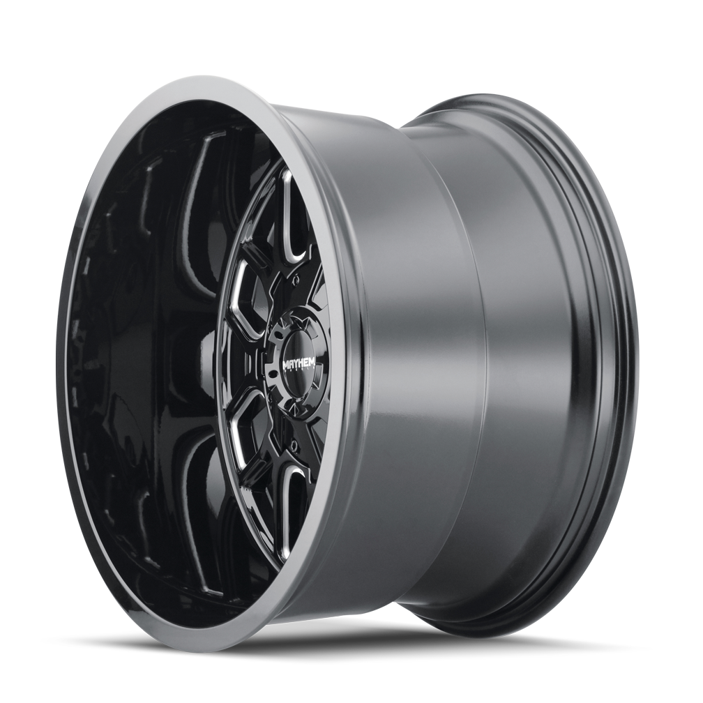 MAYHEM COGENT Wheels Black W/Milled Spokes