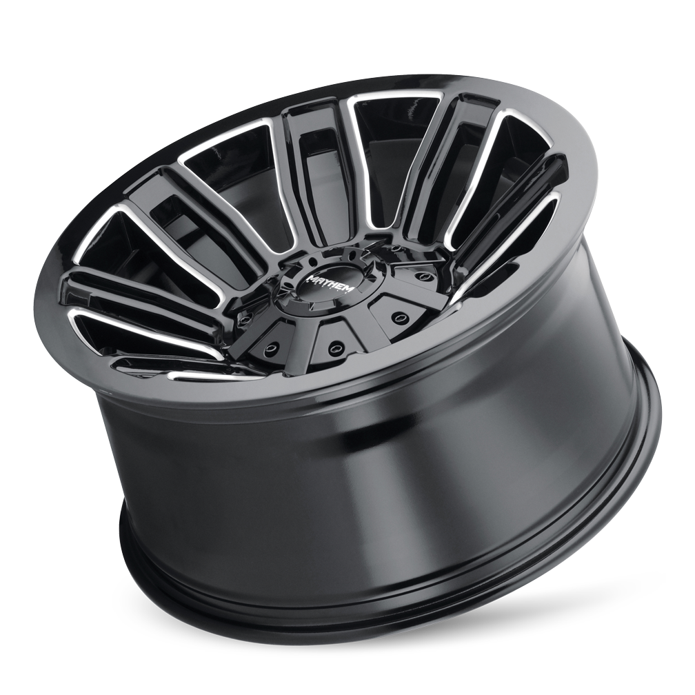 MAYHEM DECOY Wheels Black W/Milled Spokes