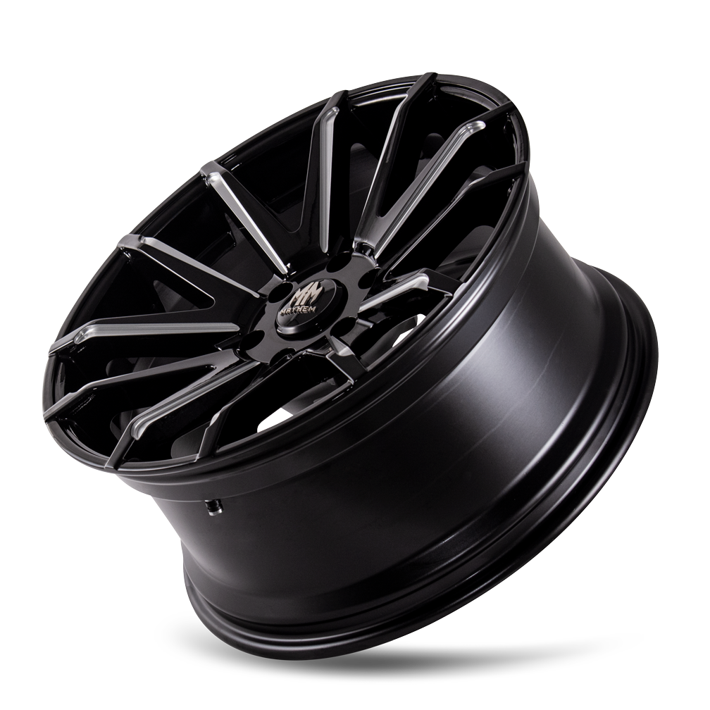 MAYHEM CROSSFIRE Wheels Black W/Milled Spokes