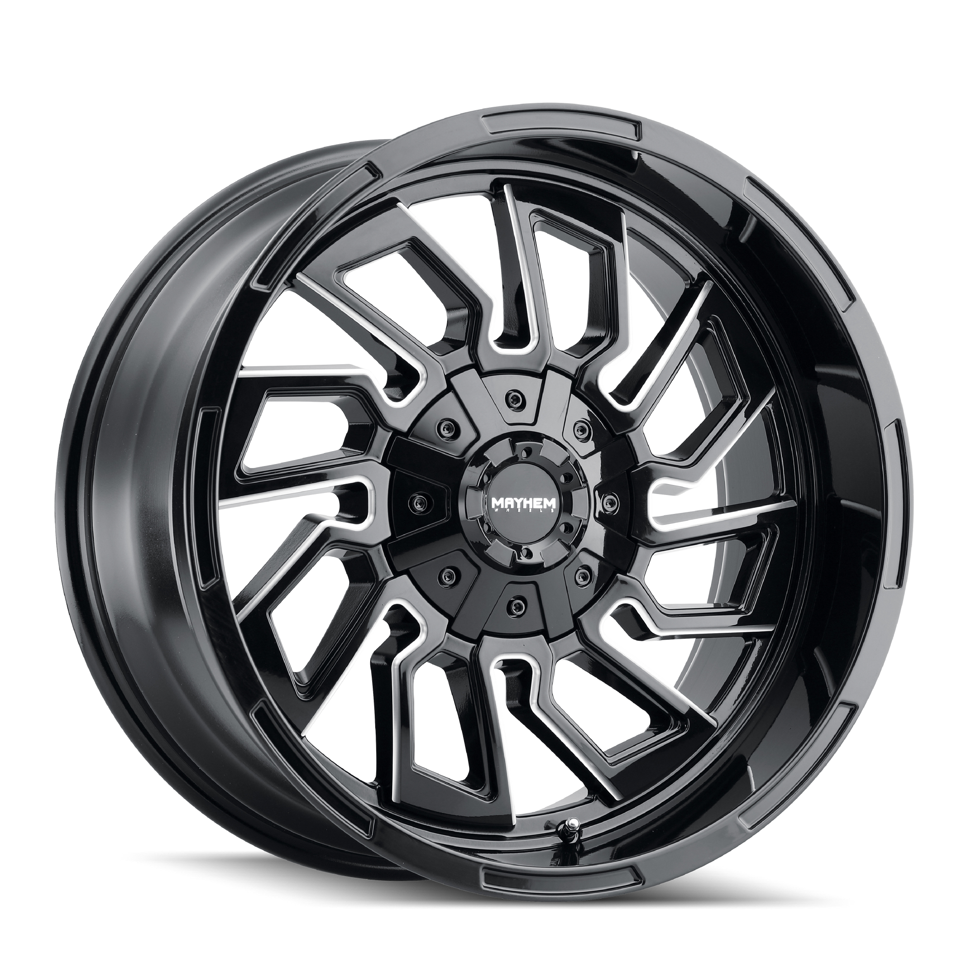 MAYHEM FLYWHEEL Wheels Black W/Milled Spokes