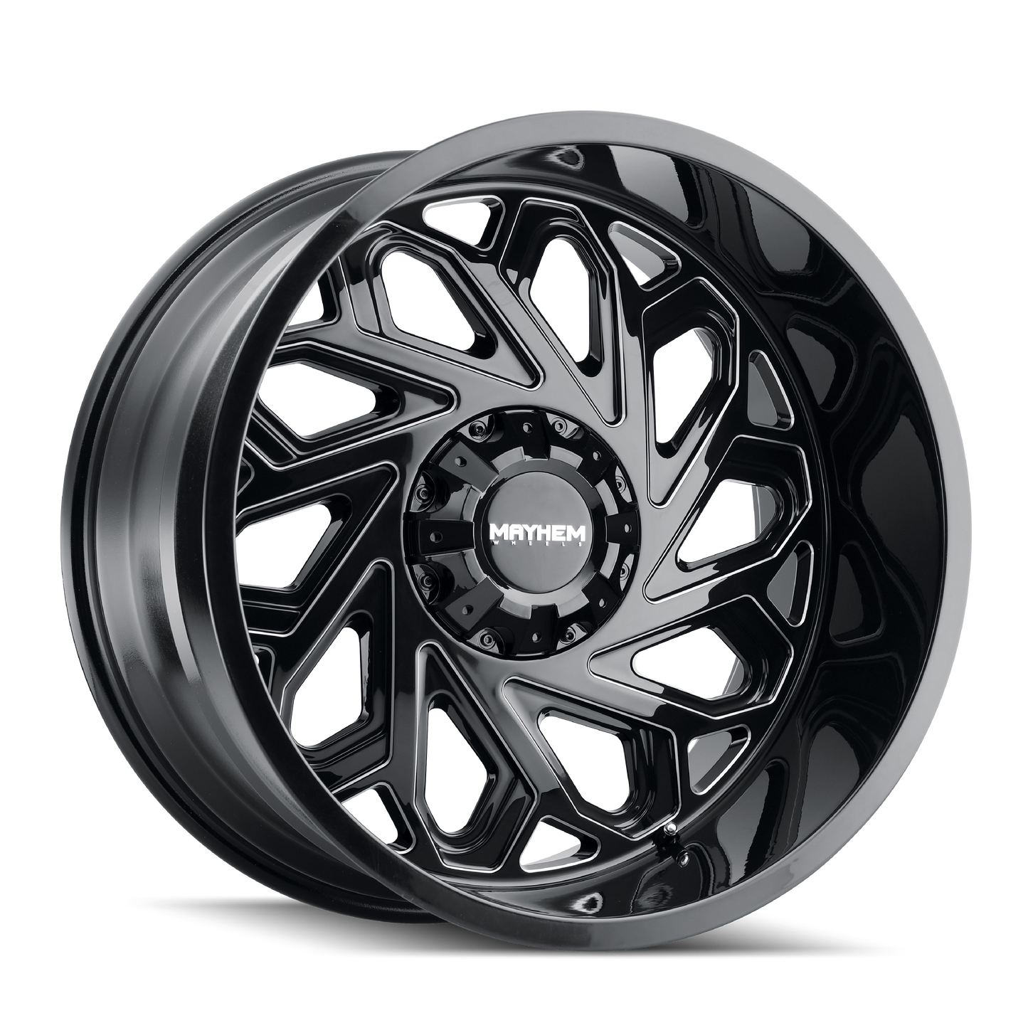 MAYHEM ESSEX Wheels Black W/Milled Spokes