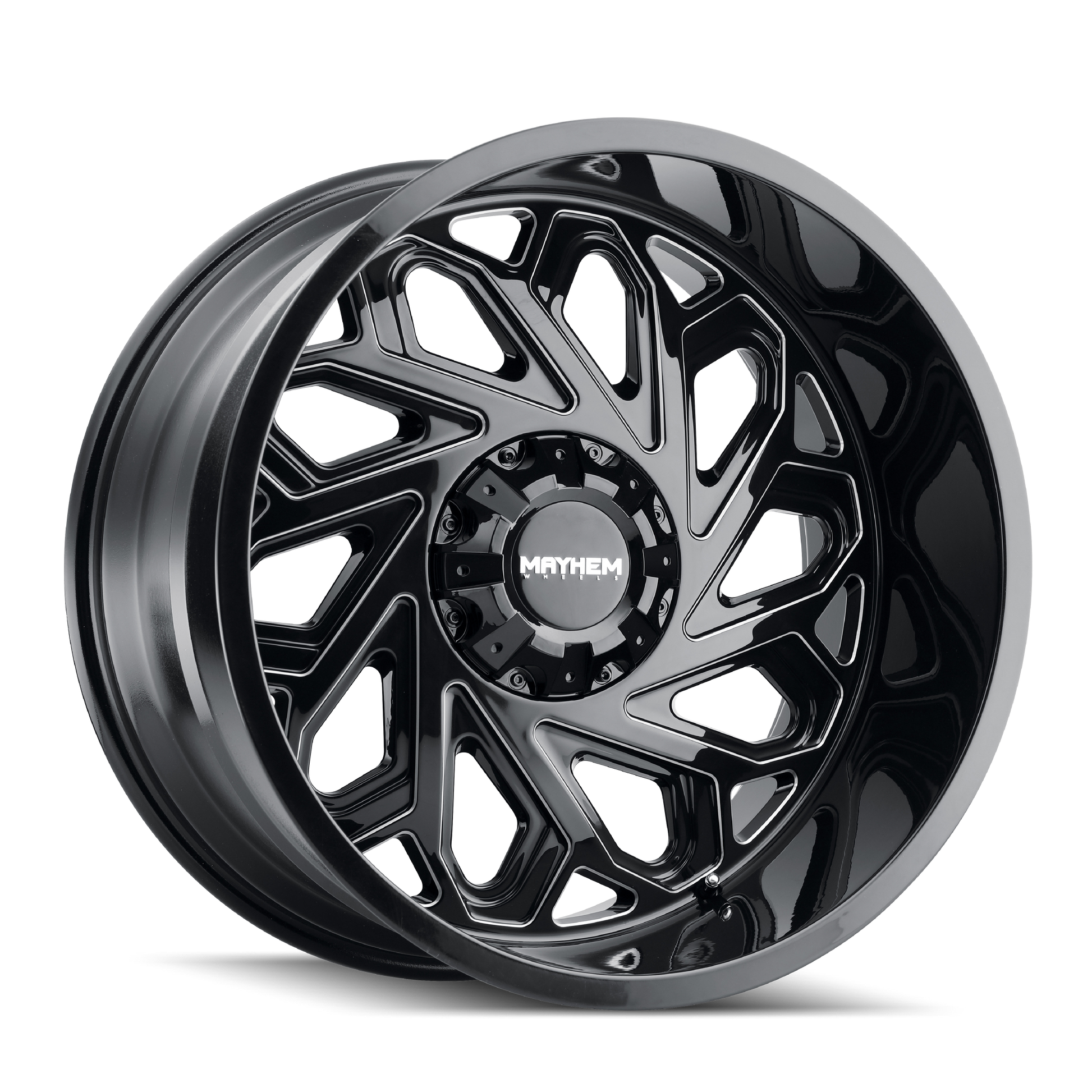 MAYHEM ESSEX Wheels Black W/Milled Spokes
