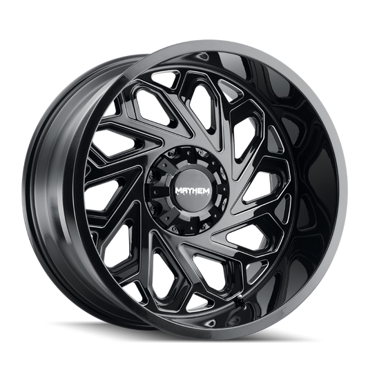 MAYHEM ESSEX Wheels Black W/Milled Spokes