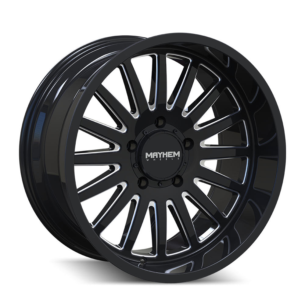 MAYHEM UTOPIA Wheels Black W/Milled Spokes