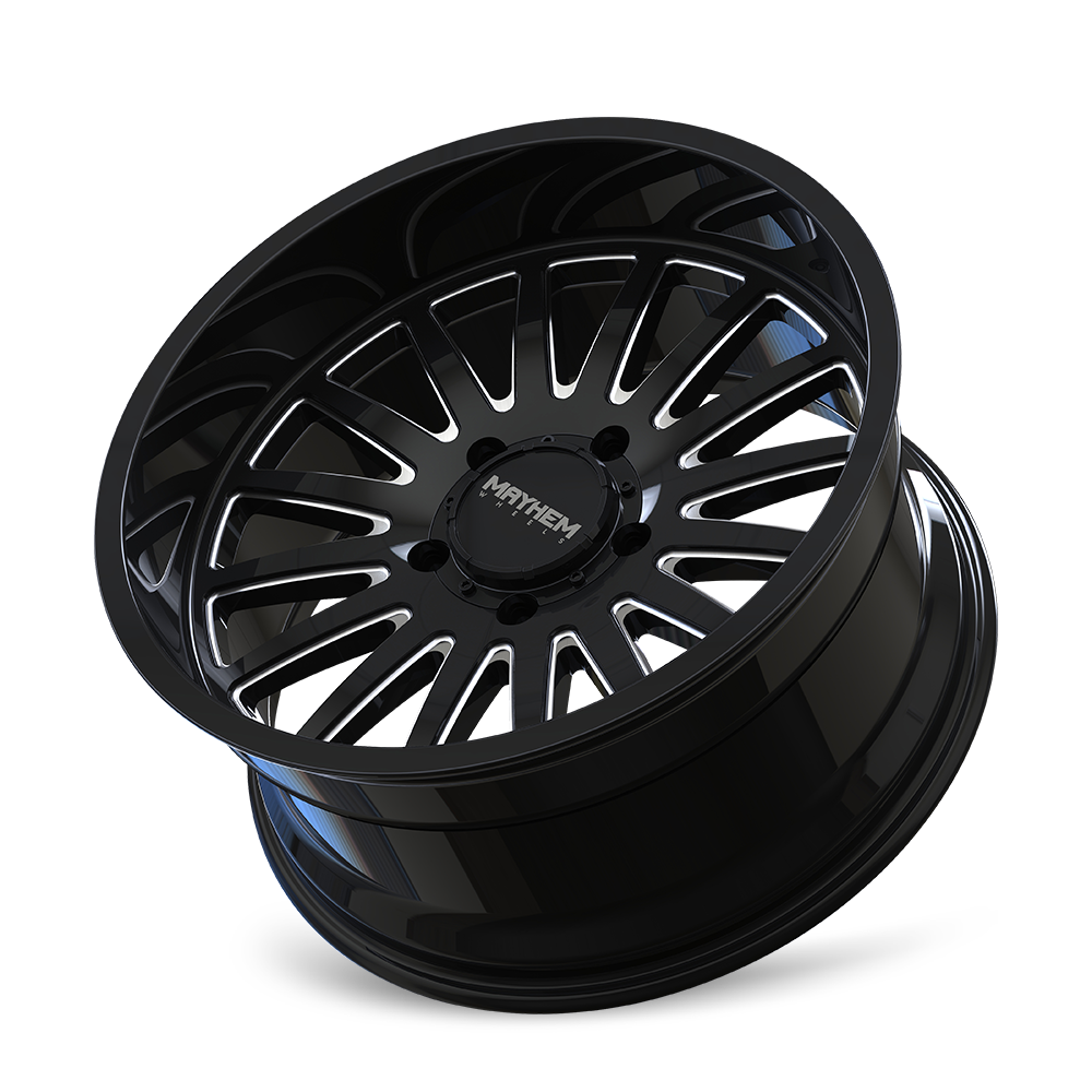 MAYHEM UTOPIA Wheels Black W/Milled Spokes